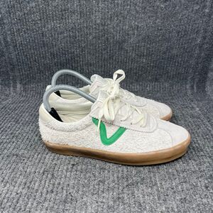 VANS Sport Low Cream White Green Gum Suede Casual Skate Shoes Womens 8 / 6.5 Men
